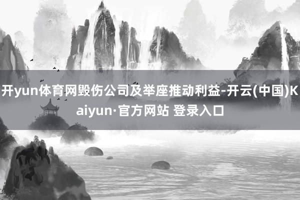 开yun体育网毁伤公司及举座推动利益-开云(中国)Kaiyun·官方网站 登录入口